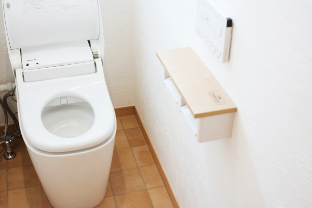 3 - トイレのクロス貼り替え･壁紙の張替え